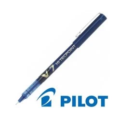 Grosses soldes 🛒 Stylo Roller Gel Stylo Roller Hi-Tecpoint V7 Pointe Moyenne Bleu Pilot 🤩