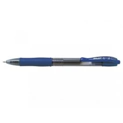 Meilleure affaire ⭐ Stylo Roller Gel Stylo G-2 Roller Encre Gel Pointe Large Bleu Pilot 🔔