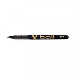 Promo 🥰 Stylo Roller Gel Stylo Roller V-Ball 07 Pointe Moyenne 0,7mm Noir Pilot 👏