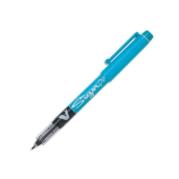 Vente flash 🧨 Stylo Roller Gel Stylo Feutre V-Sign Pen Pointe Moyenne Turquoise Pilot 🥰 3 Vente flash 🧨 Stylo Roller Gel Stylo Feutre V-Sign Pen Pointe Moyenne Turquoise Pilot 🥰