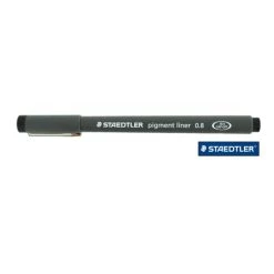 Meilleur prix 🛒 Stylo Feutre Technique Feutre Pigment Liner - Staedtler - Pointe 0.8mm - Noir 🧨