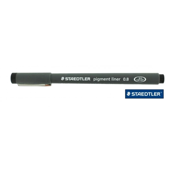 Meilleur prix 🛒 Stylo Feutre Technique Feutre Pigment Liner - Staedtler - Pointe 0.8mm - Noir 🧨 3 Meilleur prix 🛒 Stylo Feutre Technique Feutre Pigment Liner - Staedtler - Pointe 0.8mm - Noir 🧨