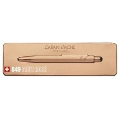 Promo 🌟 Stylo à Bille Caran D'Ache 849 Gift Line Brut Rosé Stylo-bille Rétractable Rosé 🔥