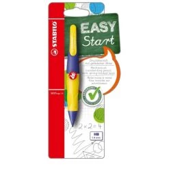 De gros 😍 Stabilo Crayon Porte-mine Porte-mine "EASYergo 1.4 Mm" - Jaune/Bleu - Droitier ✔️