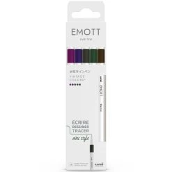 Top 10 🧨 UNI Stylo Feutre Technique Emott - Feutres D'écriture Et De Dessin Pointe Fine - Couleurs Vintage - 5 Pcs 😍