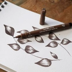 Coupon 🤩 Stylo Feutre Technique Feutre Technique Uni Pin - Pointe Brush 0,02 Mm - Noir 👍 -Stylo Soldes unnamed file 149