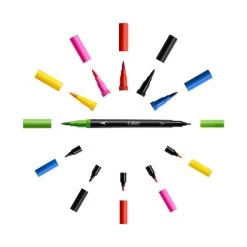 Coupon 💯 Marqueur Calligraphie Feutres D'écriture Bic Intensity - Double Pointe - 12 Pcs 😍 -Stylo Soldes unnamed file 248