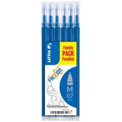 Nouveau ⌛ Recharge Stylo Effaçable Recharge Pour Pilot FriXion Ball - Bleu - 6 Pcs 🛒