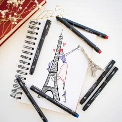 Le moins cher 🥰 Stylo Feutre Technique Feutre Technique Uni Pin - Pointe Calibrée 0,5 Mm - Gris Clair 🎉 -Stylo Soldes unnamed file 275