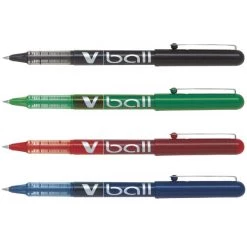 Vente flash 🥰 Stylo Roller Gel Stylo Roller V-Ball 05 Pilot - Pointe Fine - Plusieurs Coloris Disponibles 🎉