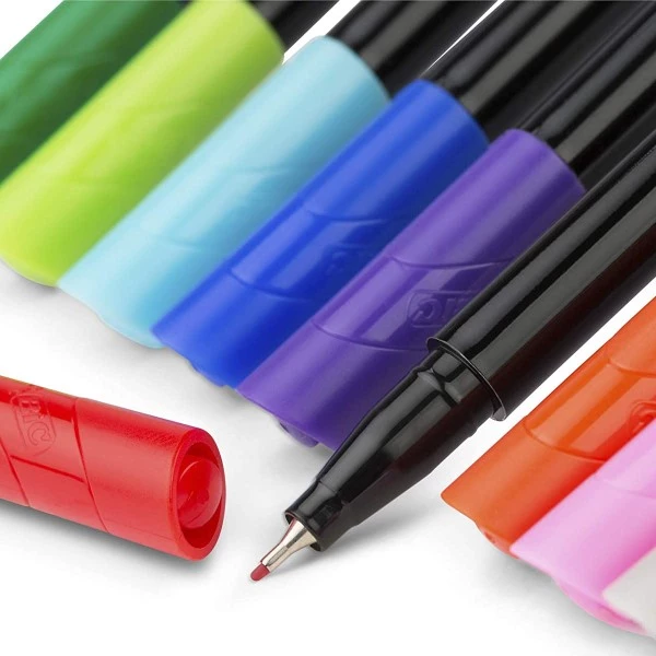 Bon marché 🎉 Marqueur Calligraphie Feutres D'écriture Bic Intensity - Pointe Fine - 8 Pcs 🔥 4 Bon marché 🎉 Marqueur Calligraphie Feutres D'écriture Bic Intensity - Pointe Fine - 8 Pcs 🔥 – Image 2