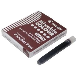 Coupon ⭐ Cartouches Et Recharges Cartouches D'encre Pilot Pour Parallel Pen - Sepia - 6 Pcs 😍