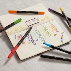 Offres ❤️ Marqueur Calligraphie Feutres D'écriture Bic Intensity - Double Pointe - 6 Pcs 🌟 9 Offres ❤️ Marqueur Calligraphie Feutres D'écriture Bic Intensity - Double Pointe - 6 Pcs 🌟 -Stylo Soldes unnamed file 335