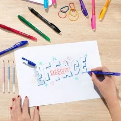 Tout neuf 💯 Stylo Effaçable Stylo Bic Gel Ocity Illusion + Recharges - Encre Gel Effaçable - Bleu - 3 Pcs ⭐ -Stylo Soldes unnamed file 352