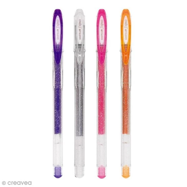 Budget ⭐ Stylo Roller Gel Stylo UniBall Signo écriture 1 Mm Pailleté 😍 3 Budget ⭐ Stylo Roller Gel Stylo UniBall Signo écriture 1 Mm Pailleté 😍