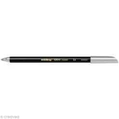 Vente flash 🥰 Feutre Scrap Feutre Coloriage Edding 1200 Argent 1-3 Mm ❤️