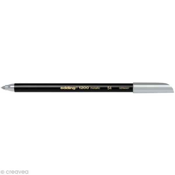 Vente flash 🥰 Feutre Scrap Feutre Coloriage Edding 1200 Argent 1-3 Mm ❤️ 3 Vente flash 🥰 Feutre Scrap Feutre Coloriage Edding 1200 Argent 1-3 Mm ❤️