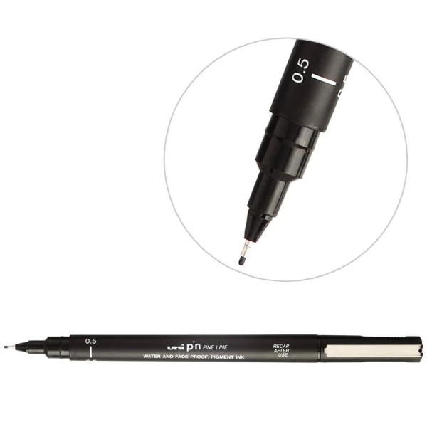 De gros ✔️ UNI Stylo Feutre Technique Pointe Calibrée 0,5 Mm ✔️ 3 De gros ✔️ UNI Stylo Feutre Technique Pointe Calibrée 0,5 Mm ✔️