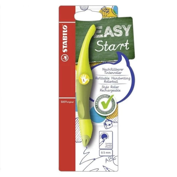 Tout neuf 🌟 Stylo à Bille STABILO - Stylo Roller "EASYoriginal" - Gaucher - Limon 😀 3 Tout neuf 🌟 Stylo à Bille STABILO - Stylo Roller "EASYoriginal" - Gaucher - Limon 😀