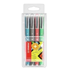 Top 10 🤩 Stylo Roller Gel STABILO - Stylo Roller "Worker Colorful" - Etui De 4 👍