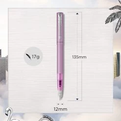 Grosses soldes 😍 Stylo Plume - Lilas - Parker - Vector XL - Pointe Fine - Rechargeable ✔️ -Stylo Soldes unnamed file 574