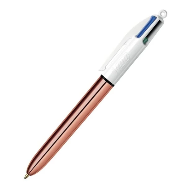 Acheter ⭐ Bic Stylo à Bille Rétractable "4Colours Shine" - Or Rose 😍 3 Acheter ⭐ Bic Stylo à Bille Rétractable "4Colours Shine" - Or Rose 😍