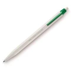 Grosses soldes 👏 Caran D'Ache Stylo à Bille Rétractable "Eco Collection" - Vert 🛒
