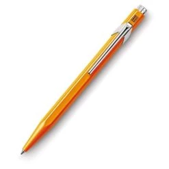 Remise ⭐ Caran D'Ache Stylo à Bille "849 Popline Fluo" - Orange 👍