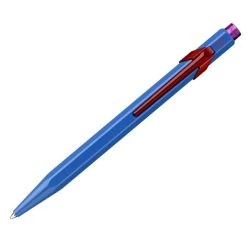 Bon marché 🤩 Caran D'Ache Stylo à Bille "849 Claim Your Style" - Bleu Cobalt ❤️