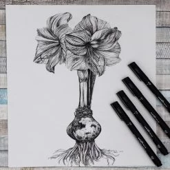 Offres 🔔 Posca Stylo Feutre Technique Pochette Feutres Techniques - Pointe Calibrée De 0,4 à 1,2 Mm - Noir - 5 Pcs 😉 -Stylo Soldes unnamed file 66