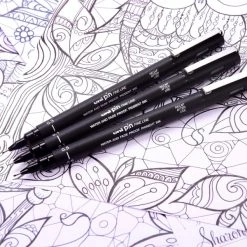 Offres 🔔 Posca Stylo Feutre Technique Pochette Feutres Techniques - Pointe Calibrée De 0,4 à 1,2 Mm - Noir - 5 Pcs 😉 -Stylo Soldes unnamed file 69