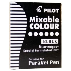 Offres 🤩 Cartouches Et Recharges Cartouches D'encre Pilot Pour Parallel Pen - Noir - 6 Pcs 🌟
