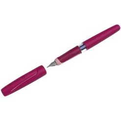 Bon marché ⌛ Pelikan Stylo Plume "Ilo" - M - Rouge ⌛