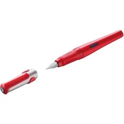 Vente flash 🔔 Stylo Plume "Pelikano P480F" - Droitier - Rouge ❤️