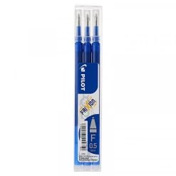 Meilleure affaire 👏 Stylo Roller Gel Lot De 3 Recharges FriXion Ball Pointe Fine 0,5mm Bleu Pilot 🎁