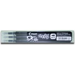 Meilleure affaire 💯 Stylo Roller Gel Lot De 3 Recharges Stylo Frixion - Noir - 0.5 - Pilot 👍