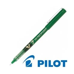 Bon marché 👍 Stylo Roller Gel Stylo Roller Hi-Tecpoint V7 Pointe Moyenne Vert Pilot 🔥